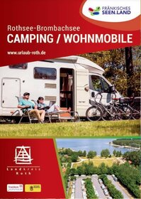 Titelbild der Broschüre "Rothsee-Brombachsee Camping/Wohnmobile" des Landkreises Roth
