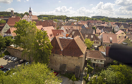 Innenstadt und Stadtmauer