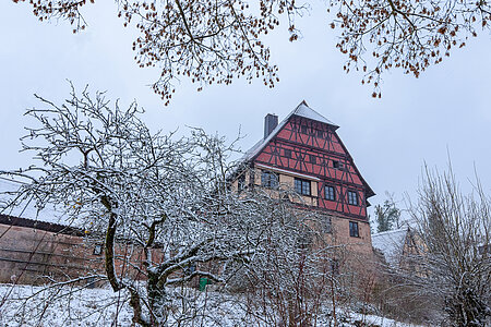 Jahrsdorfer Haus im Winter