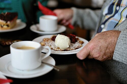 Kaffee und Kuchen