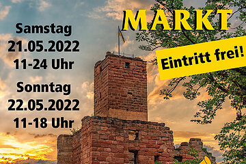 Mittelaltermarkt auf der Burg Hilpoltstein – Plakat 2022