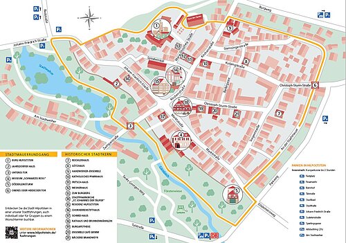 Innenstadt Stadtplan