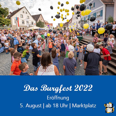 Burgfest-Eröffnung