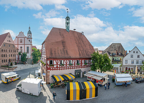 Panorame Hilpoltsteiner Bauernmarkt