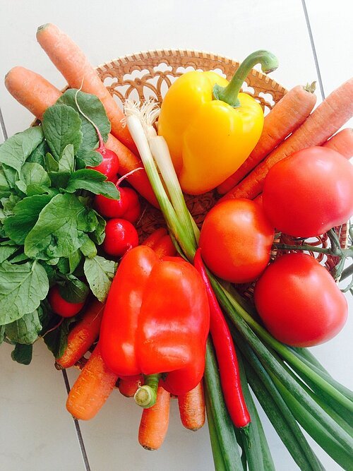 Gemüse-Lebensmittel-Tafel