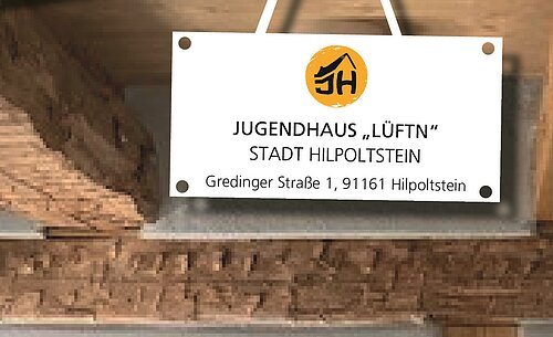 Logo und Adresse Jugendhaus Hilpoltstein