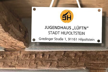 Logo und Adresse Jugendhaus Hilpoltstein
