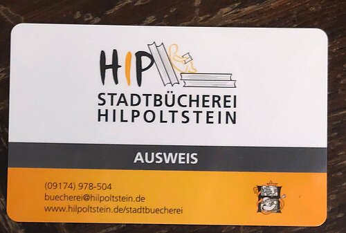 Leseausweis Stadtbücherei Hilpoltstein