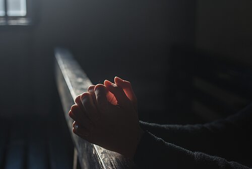 Gebet betende Hände