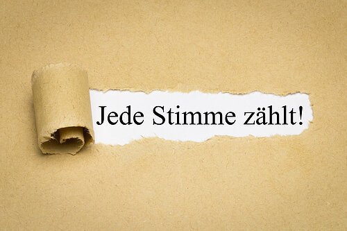 Jede Stimme zählt!