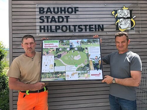 Neugestaltung Spielplatz in der Sperberstraße