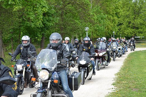 Motorradsegnung Auhof