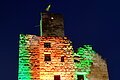 Mittelalterfest 2019 Burg bei Nacht
